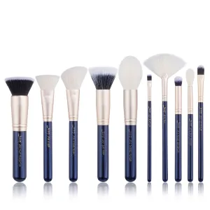 Galaxy 10 Pcs Makeup Brush Set T481