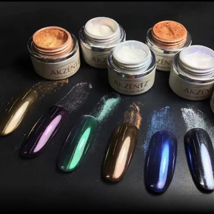 Gel-Play Pearlescent Powder Kit