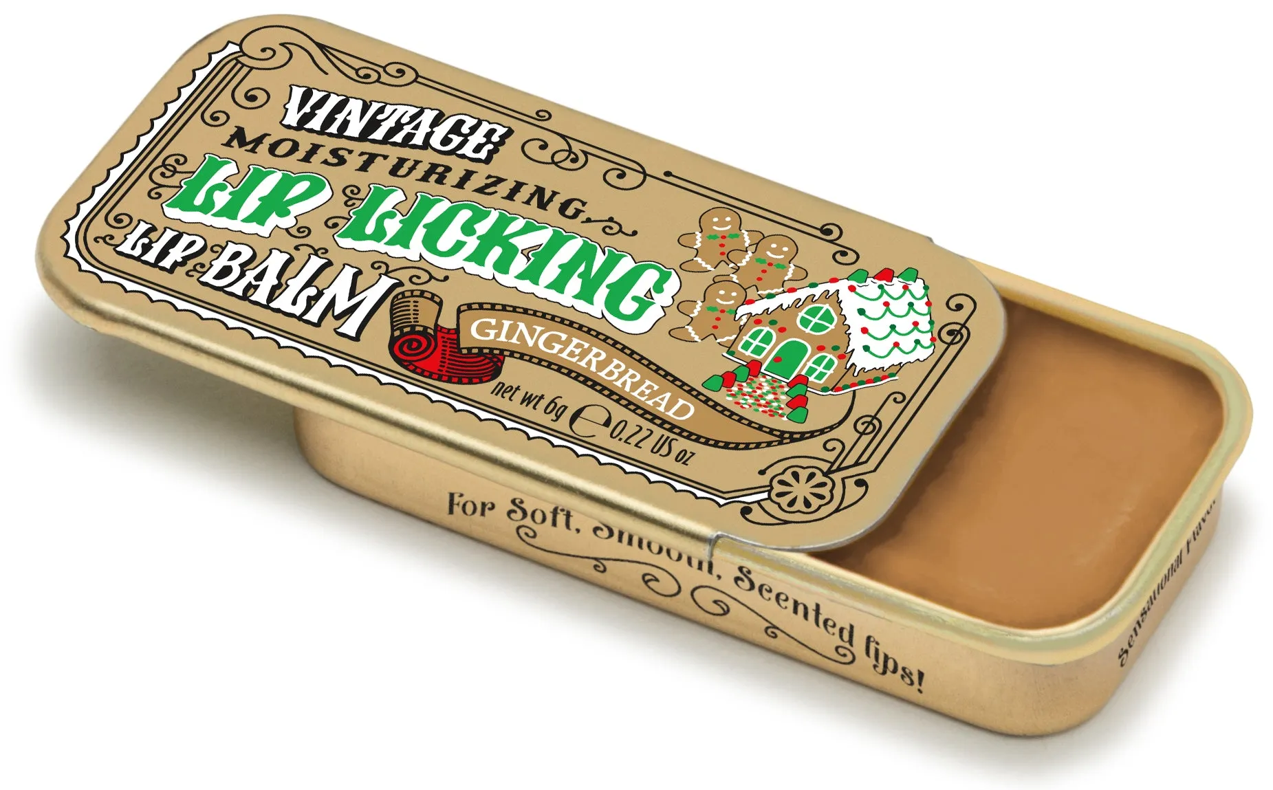 Gingerbread Lip Licking Flavored Lip Balm