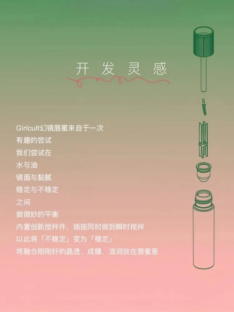 Girlcult Lip Glaze Peaches Banquet GC039