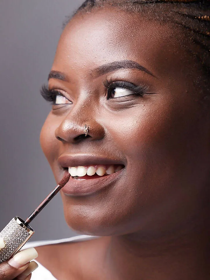 Glamour Queen Don't Shush Me Lipstick - Chocolate Brown
