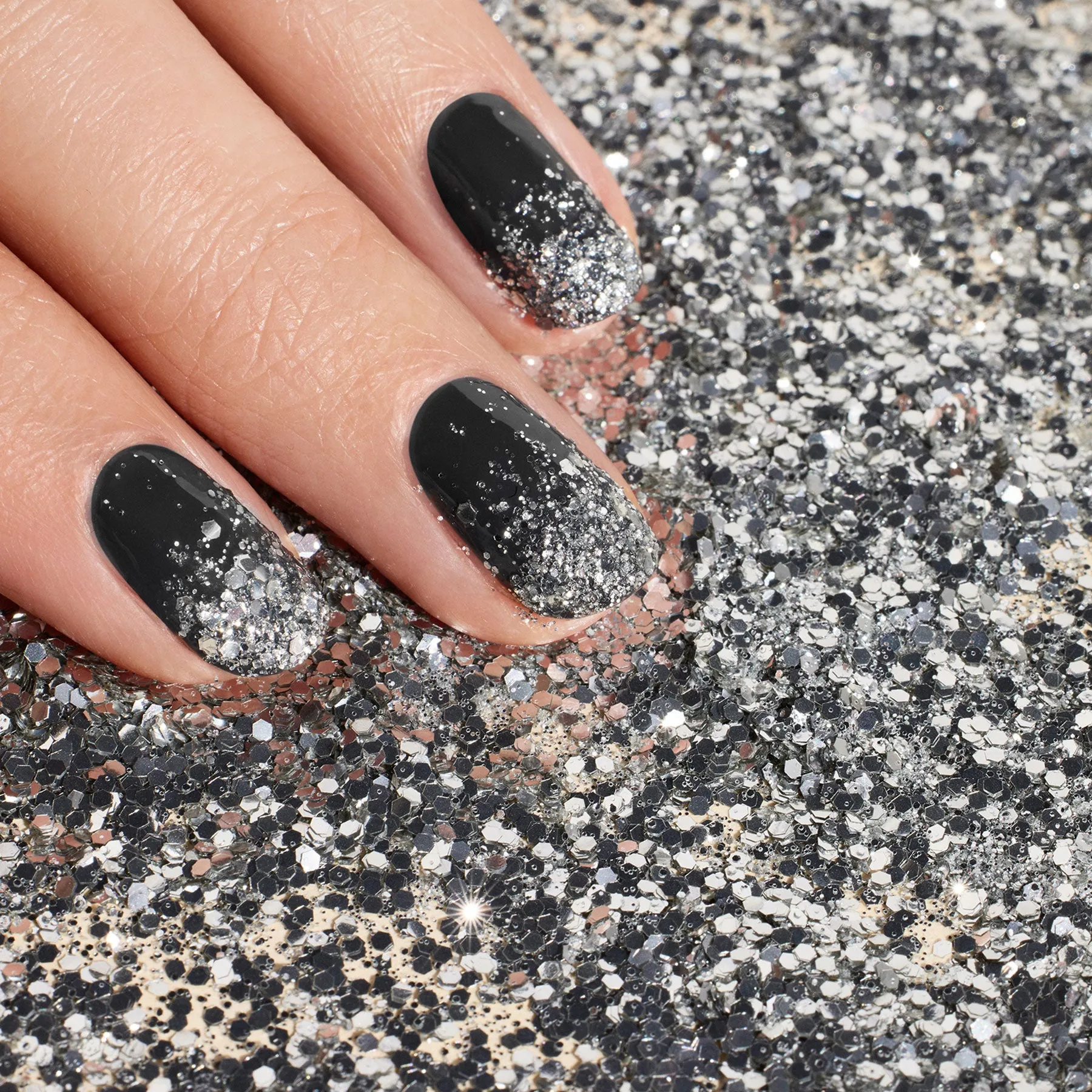 Glitters Duo Silver & Mirror