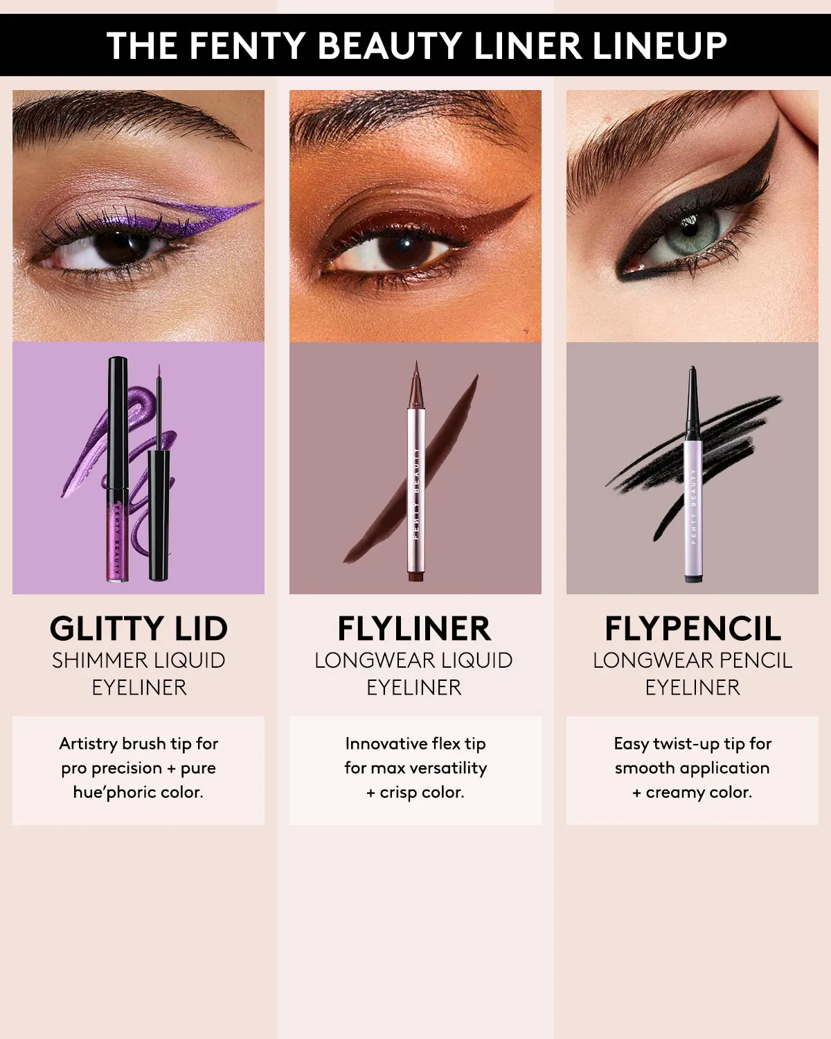 Glitty Lid Shimmer Liquid Eyeliner — Amethyzz