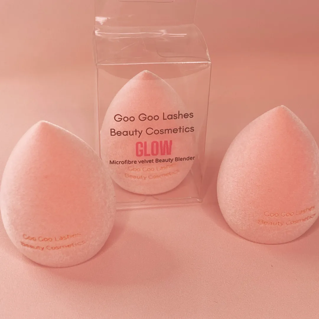 Glow Microfibre Velvet beauty Blender
