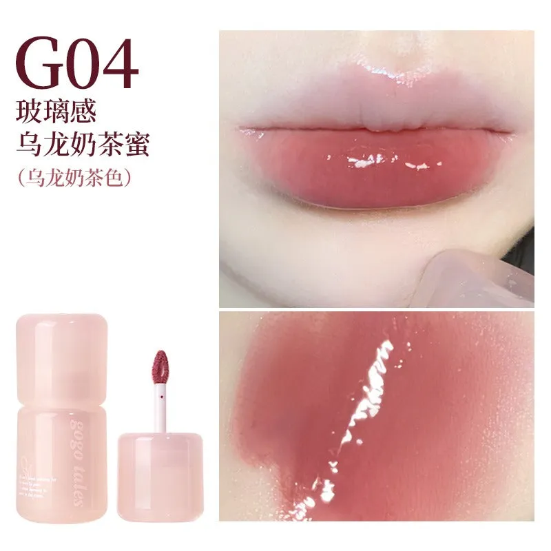 GOGO TALES Pink Glaze Essence Lip Gloss GT669