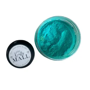 Green blue pearl pigment