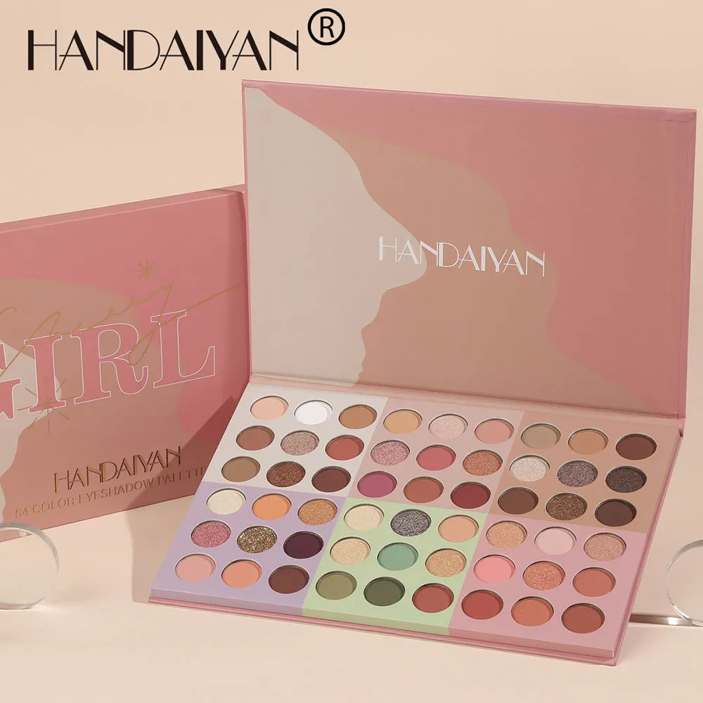 HANDAIYAN 54 Color Eyeshadow Palette