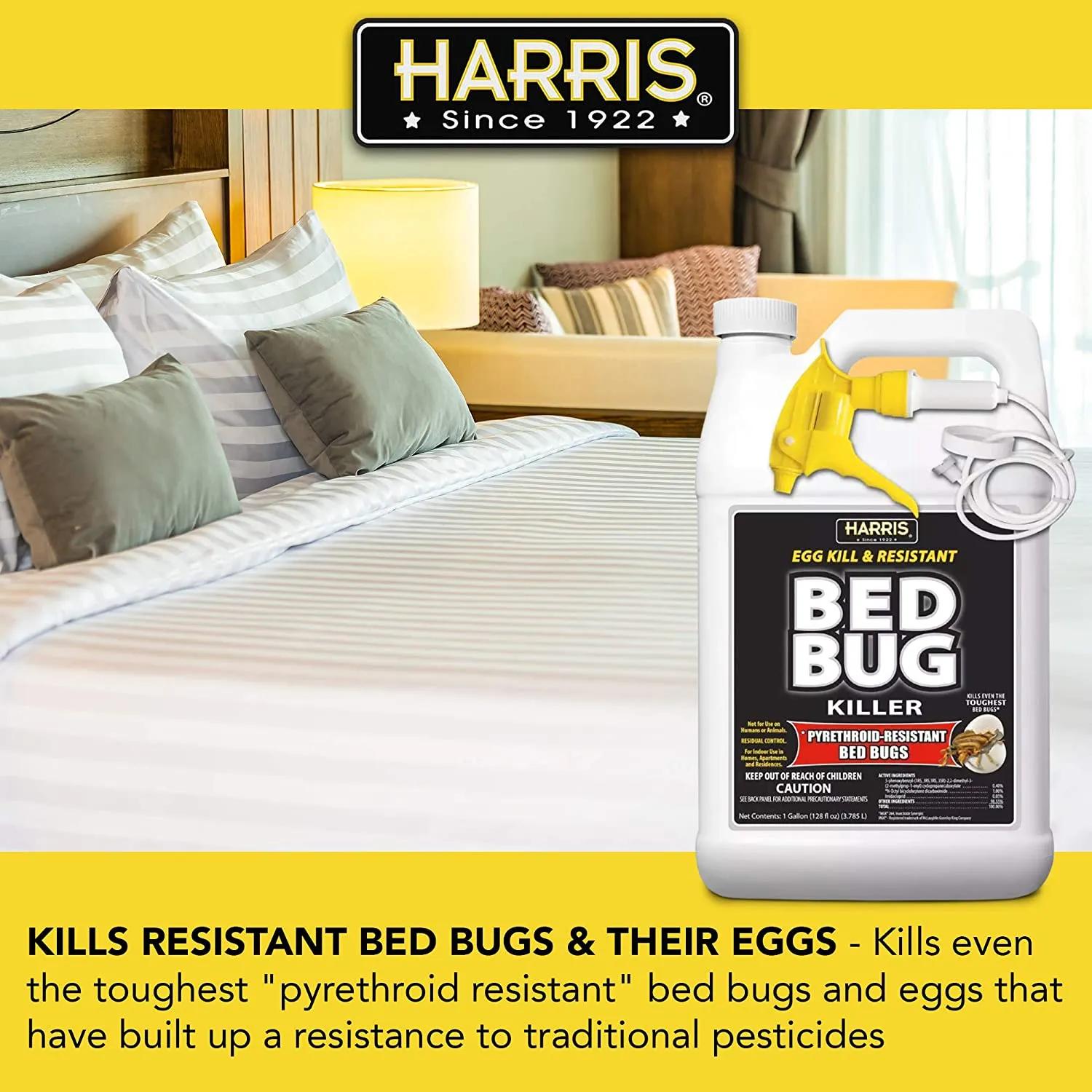 Harris Egg Kill & Resistant Bed Bug Killer (128 fl.oz)
