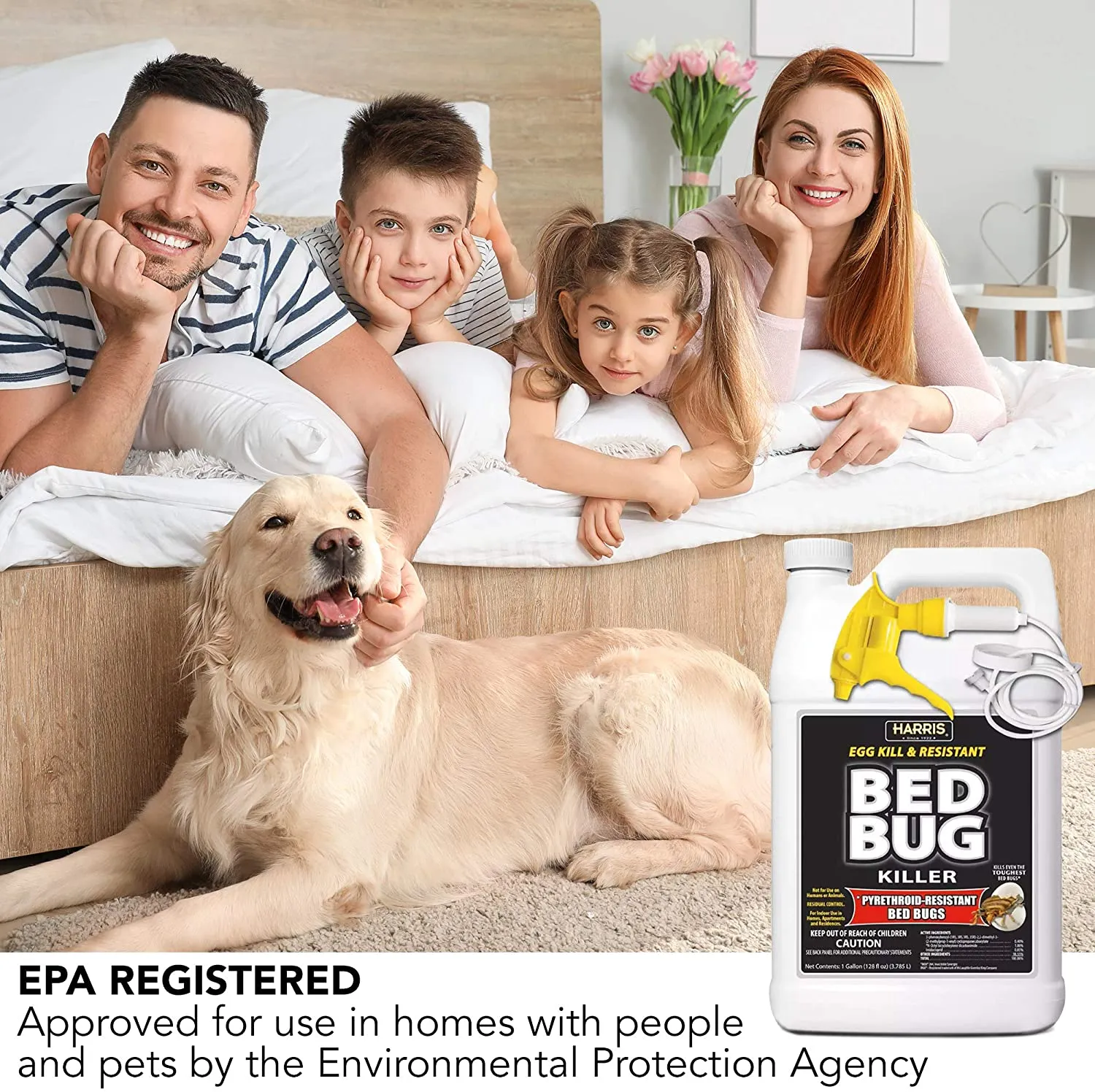 Harris Egg Kill & Resistant Bed Bug Killer (128 fl.oz)