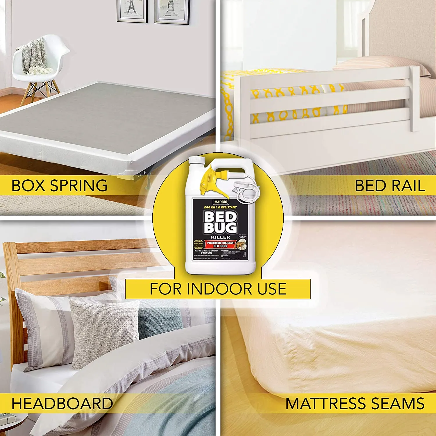 Harris Egg Kill & Resistant Bed Bug Killer (128 fl.oz)