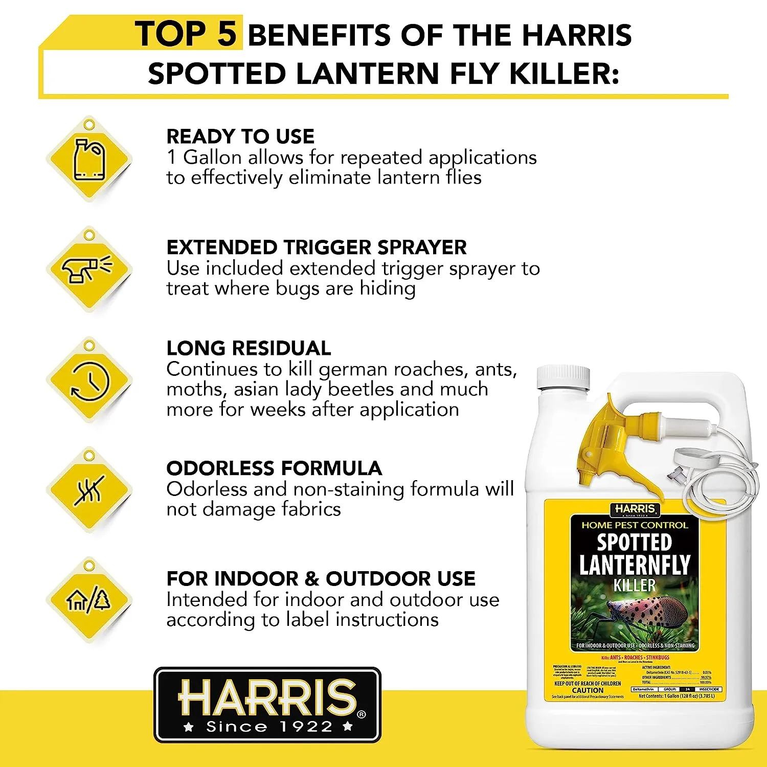 Harris Spotted Lanternfly Killer (128 fl.oz)