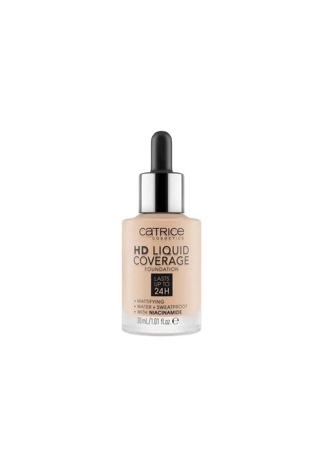 Hd Liquid Coverage Foundation 010 Light Beige 30ml