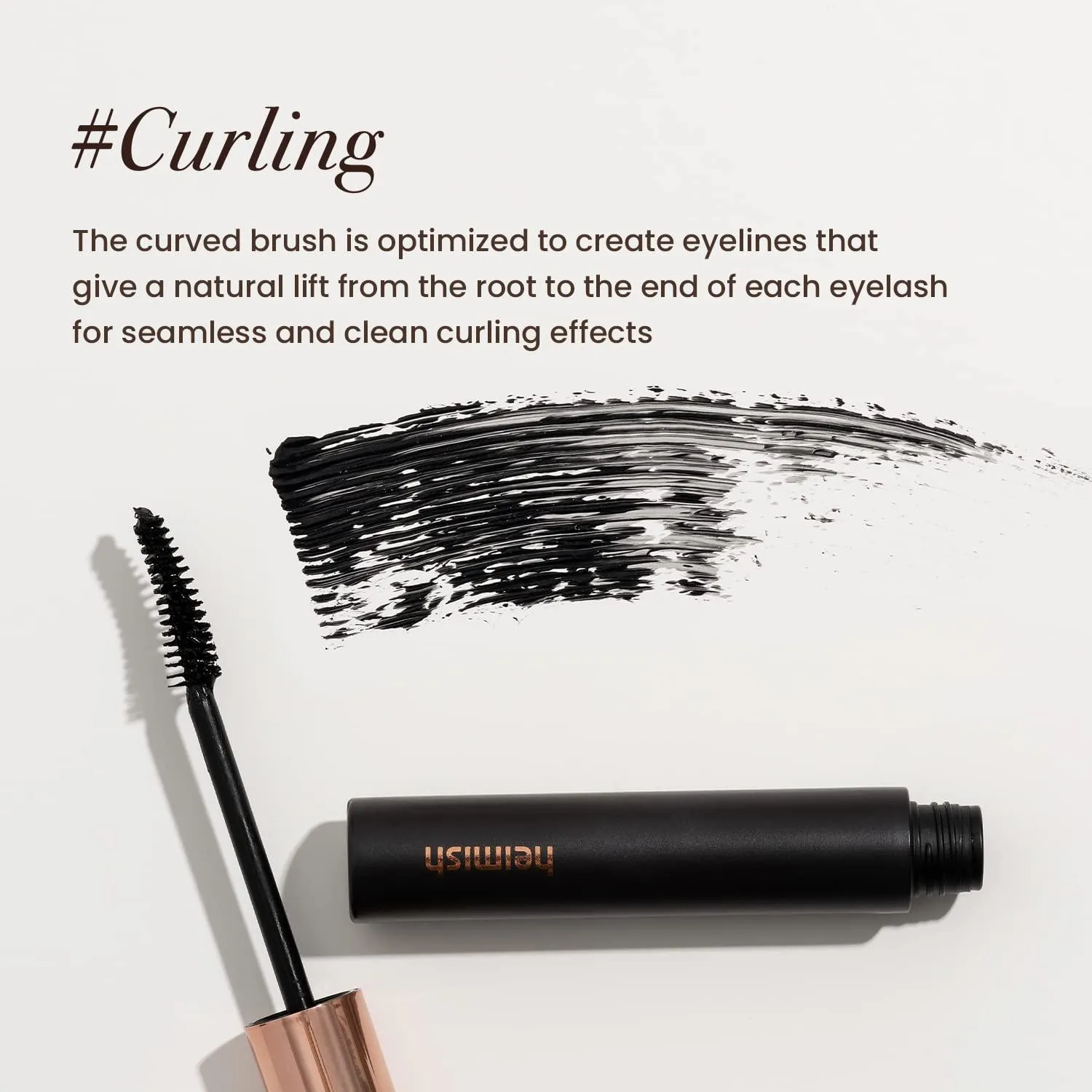 Heimish Dailism Smudge Stop Mascara, Curling, 9g