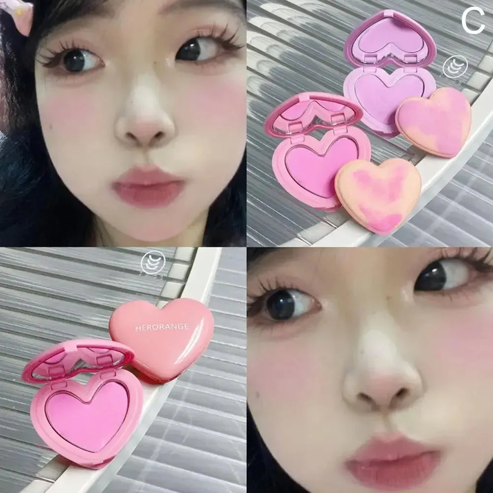 HERORANGE Heart Cream Blush