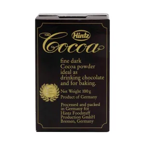 Hintz Fine Dark Cocoa Powder - 100g