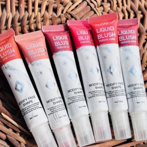 Hudamoji - 6 Color Creamy Soft Liquid Blush