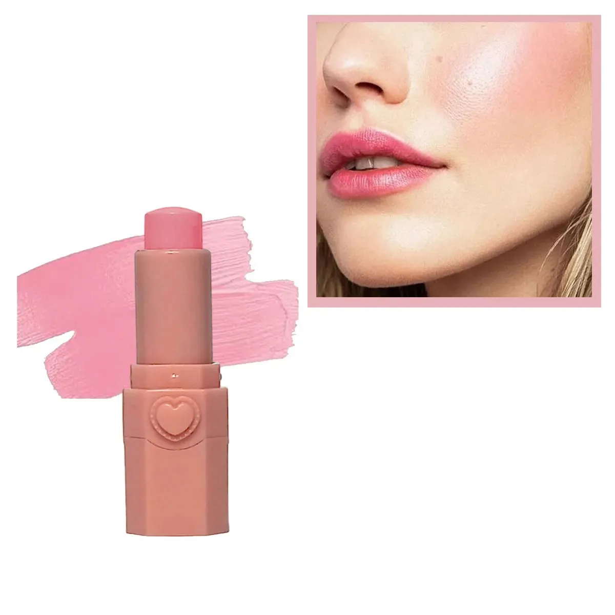 Huxia Beauty 6 PC Blusher Cream Natural Long Lasting Matte Makeup Blush