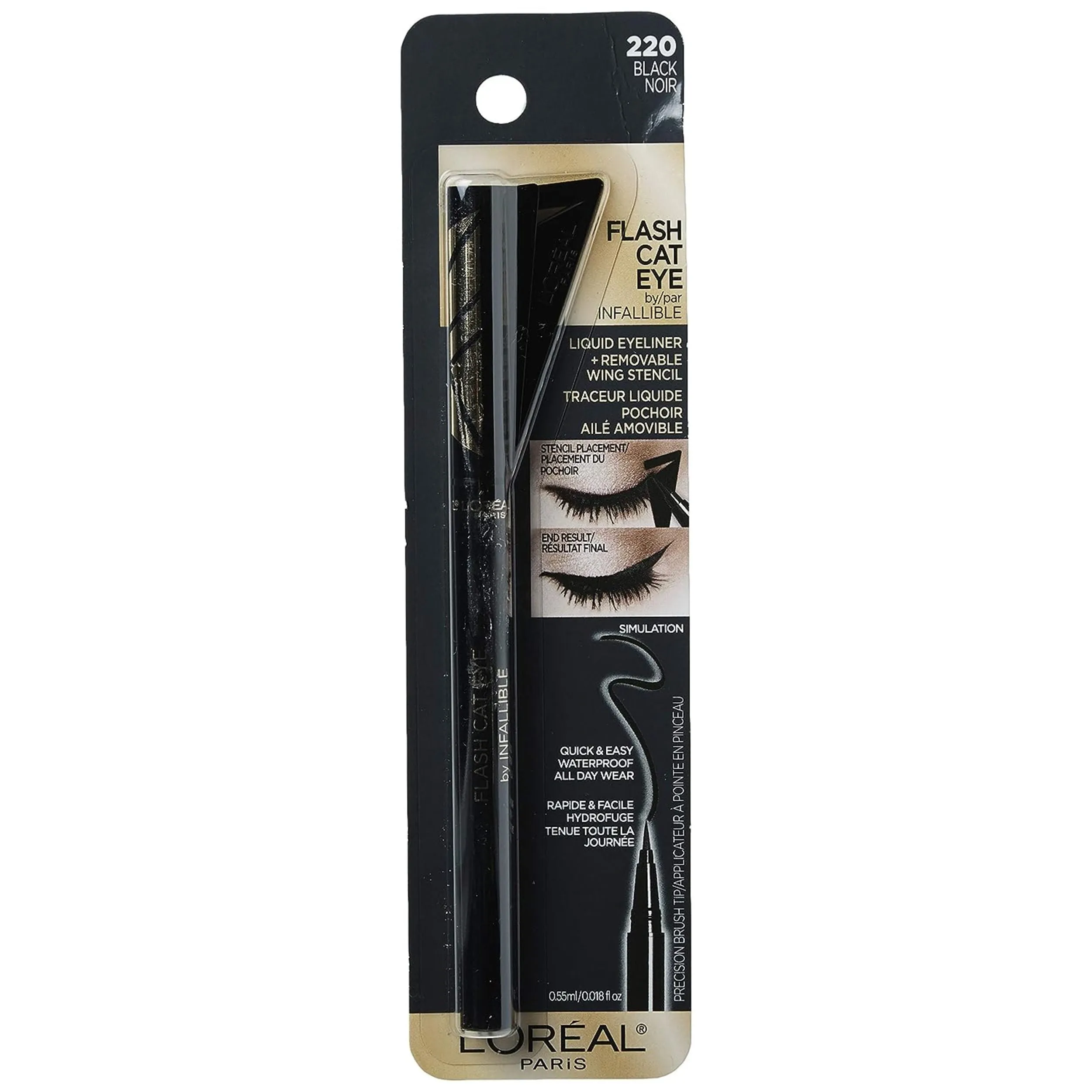 Infallible Flash Cat Eye Waterproof Liquid Eyeliner