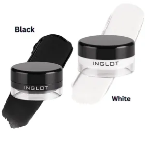 Inglot AMC Eyeliner Gel Black   White Color Combo