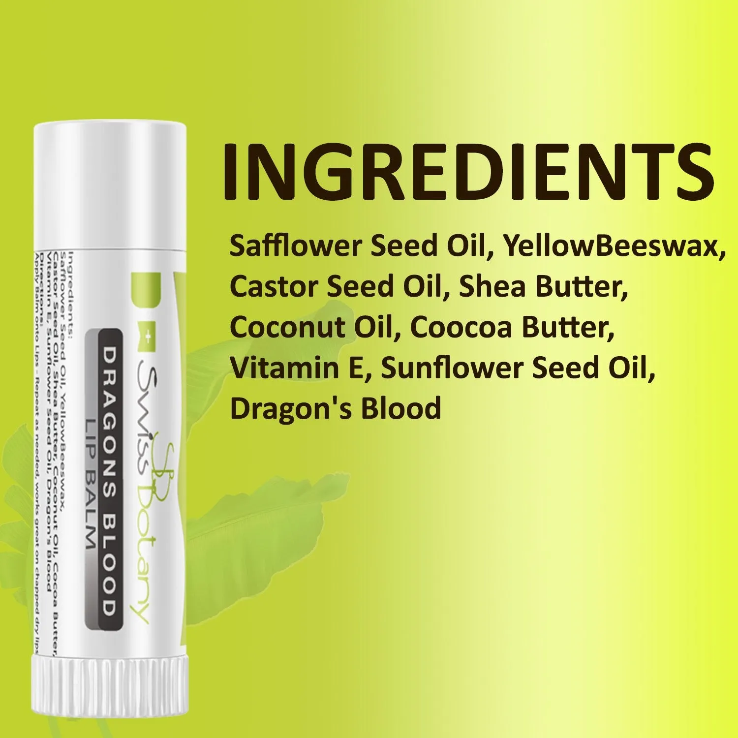 Intense Lip Balm Dragons Blood Genuine Hydrating Lip Plumper