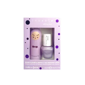 Inuwet Duo Purple: Lipbalm B07   Nailpolish V04