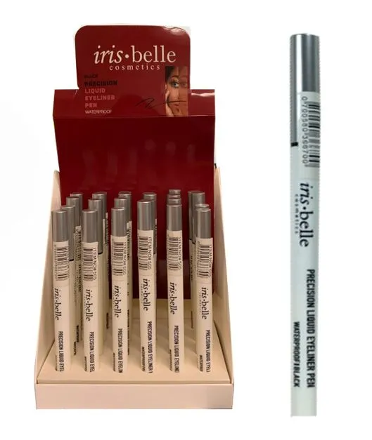 IRLE IRIS LIQUID MICRO TIP WATERPROOF LIQUID EYELINER (36 PC)