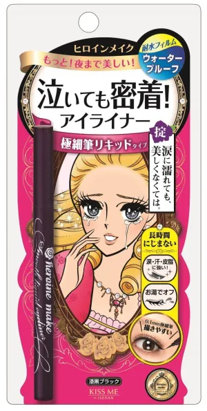 ISEHAN - Kiss Me Heroine Make Smooth Liquid Eyeliner 0.4ml - 01 Black