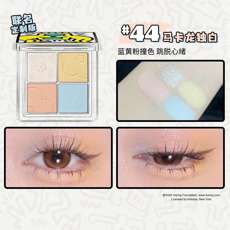 Judydoll 4 Shades Eyeshadow Palette for Beginners JD038