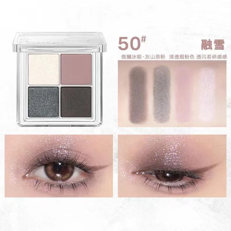Judydoll 4 Shades Eyeshadow Palette for Beginners JD038