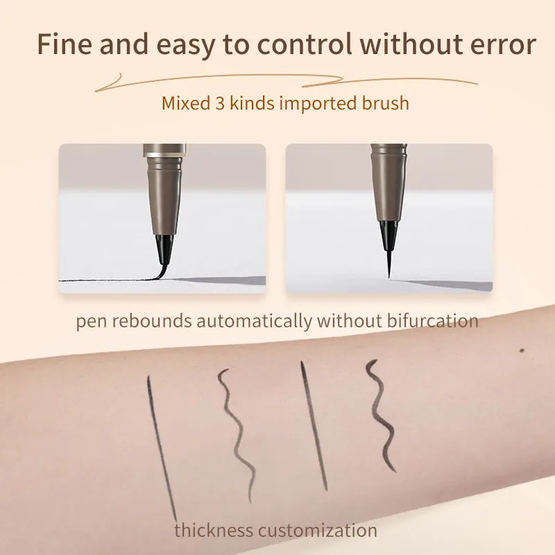 Judydoll - Ultra-Fine Liquid Eyeliner - 04 Gray Brown