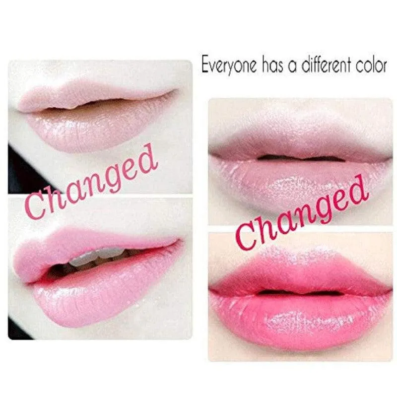K Kudos Enterprise Themodernkart Waterproof Flower Lipstick Jelly Flower Transparent Color Changing Lipstick Flower Jelly High-Glossy Lipstick (Pack Of 2)