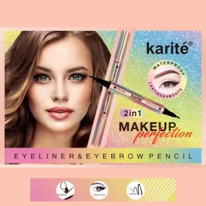 Karite Pretty Eyes Eyeliner   Eyebrow Pencil - 1ml 1ml