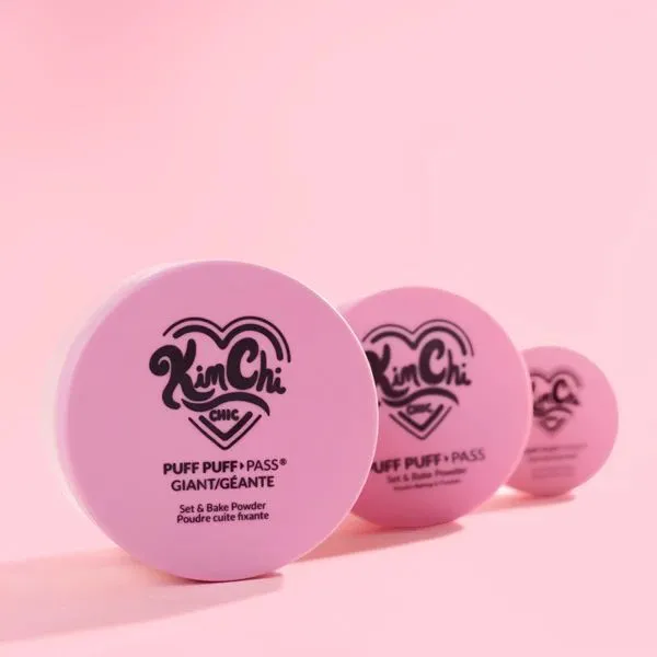 KimChi Chic Giant Puff Puff Pass Set & Bake Powder - 01 Translucent