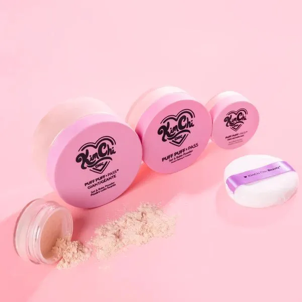 KimChi Chic Giant Puff Puff Pass Set & Bake Powder - 01 Translucent