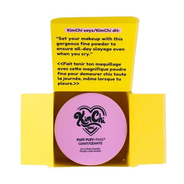 KimChi Chic Giant Puff Puff Pass Set & Bake Powder - 01 Translucent
