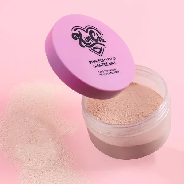 KimChi Chic Giant Puff Puff Pass Set & Bake Powder - 01 Translucent