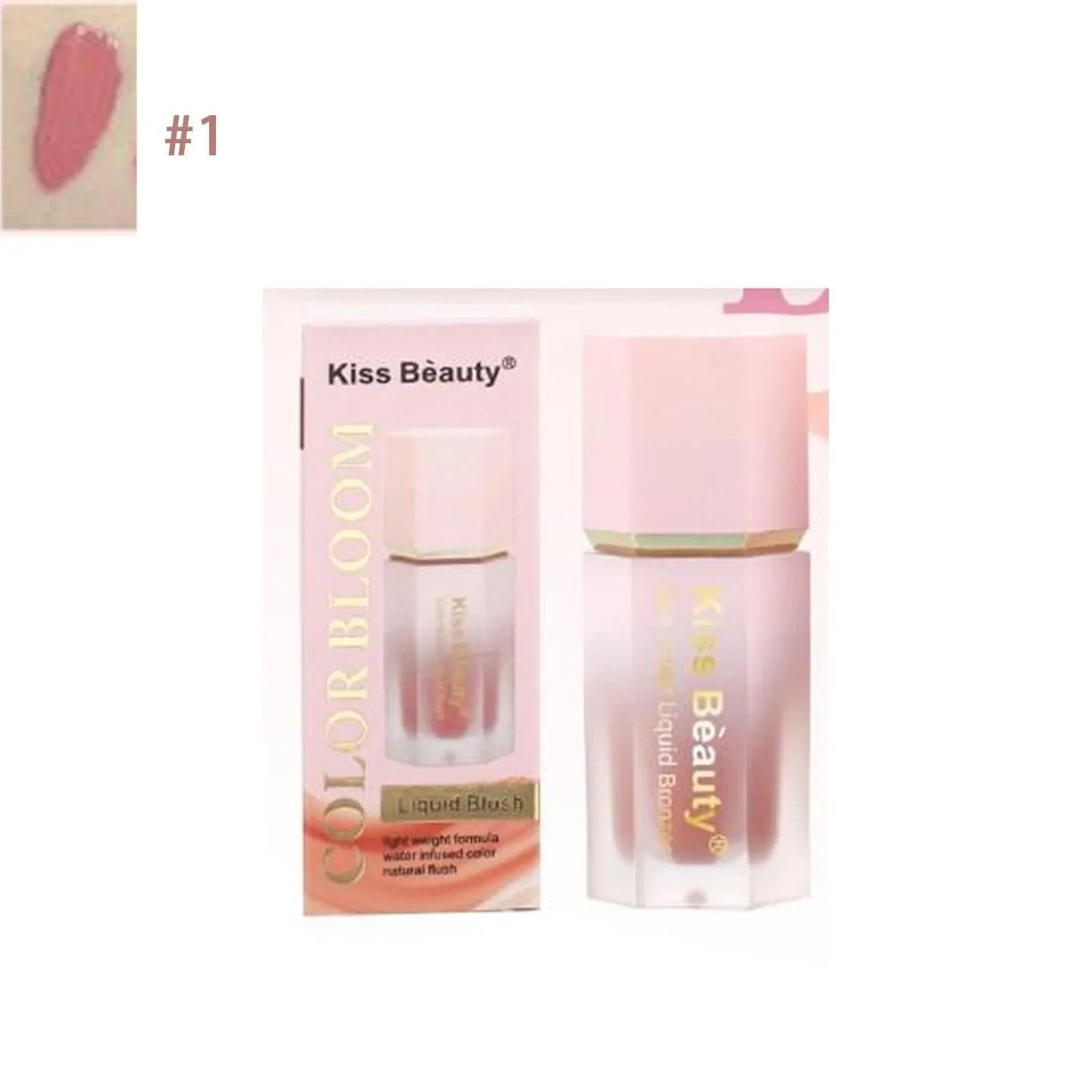 Kiss Beauty Color Bloom Liquid Blush