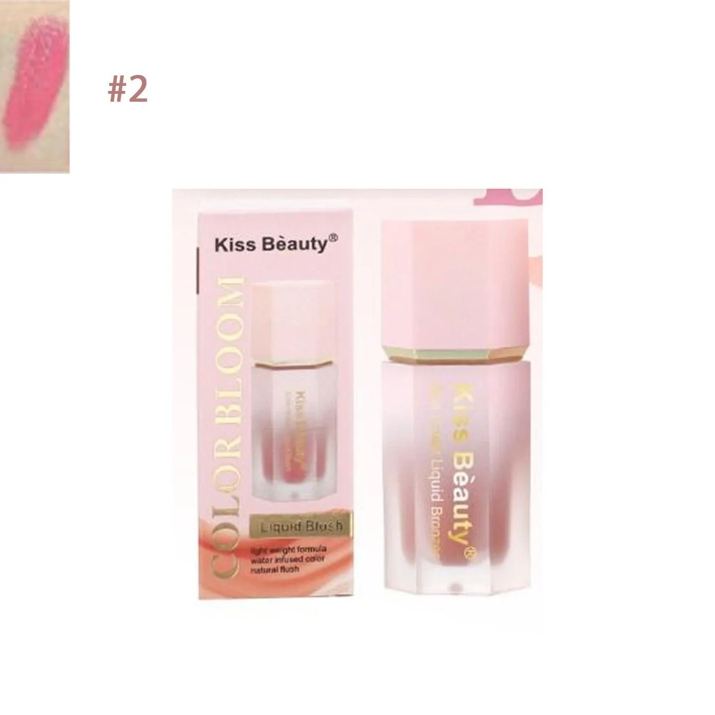 Kiss Beauty Color Bloom Liquid Blush
