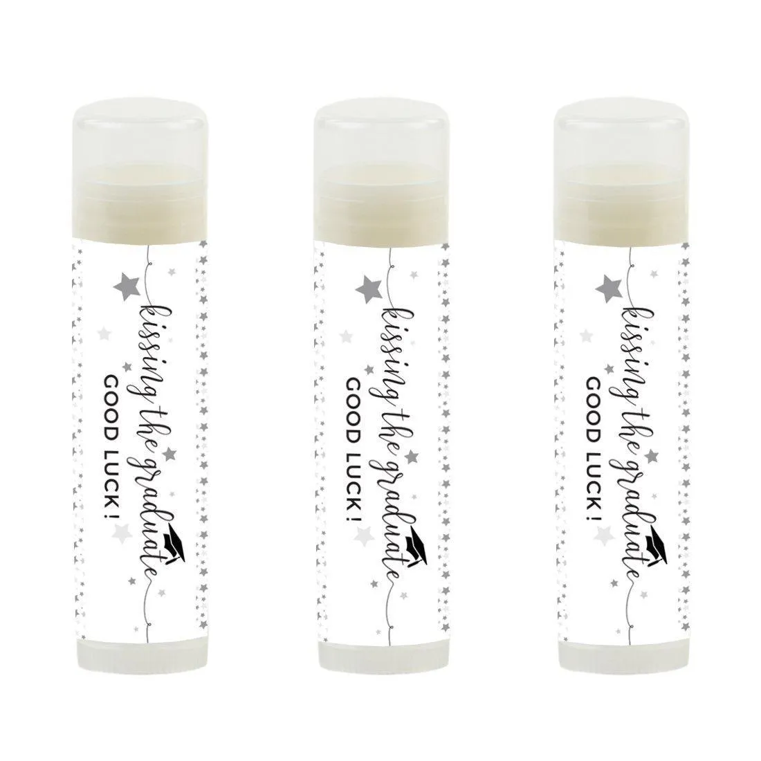 Kissing The Graduate Good Luck!  Lip Balm Favors