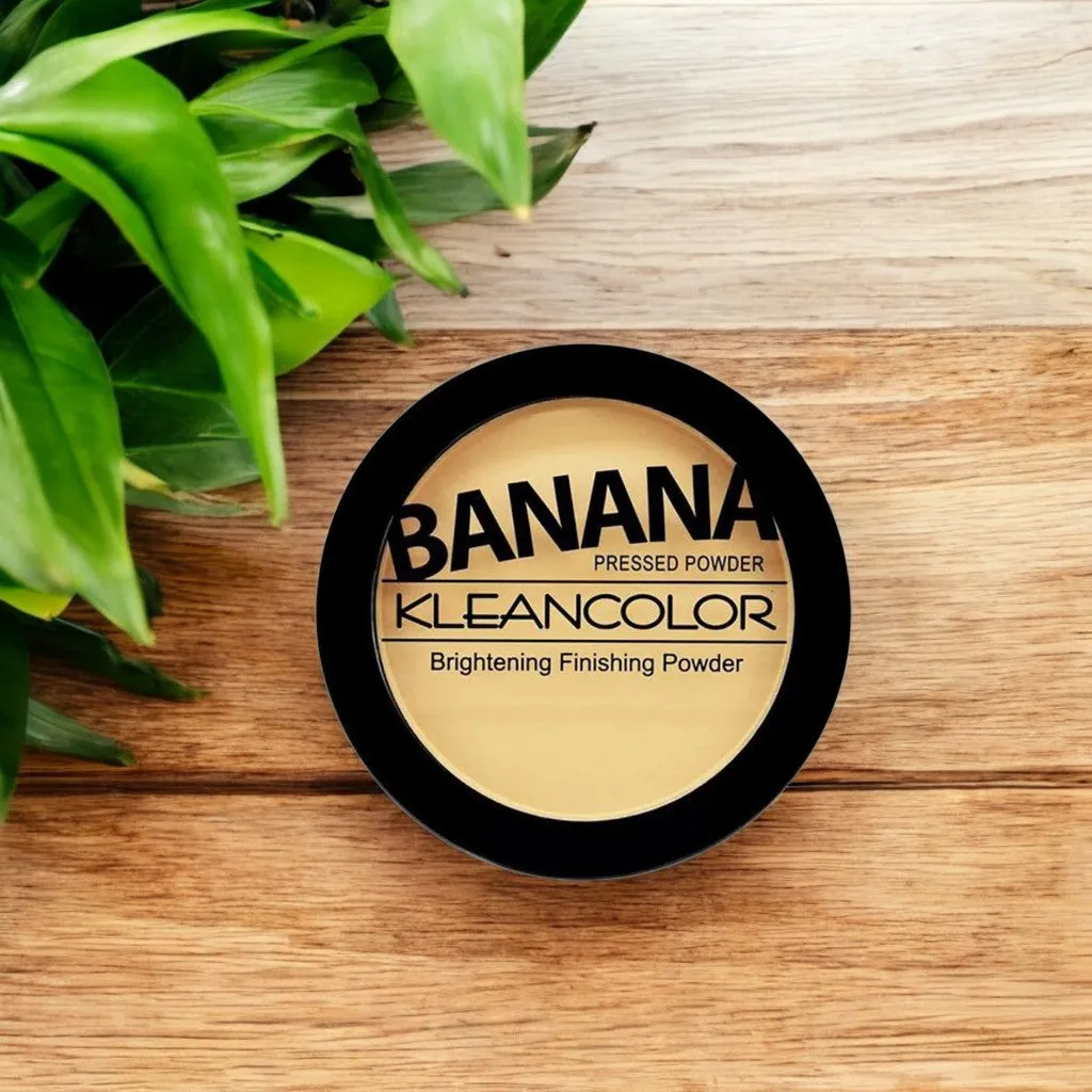 KleanColor Banana Pressed Powder Brightening Finishing Powder