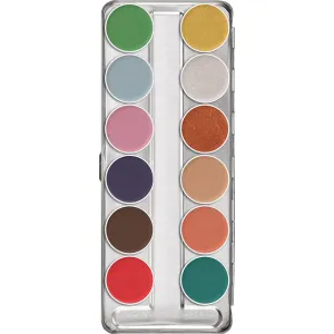 Kryolan Aquacolor Interferenz Palette- Standard