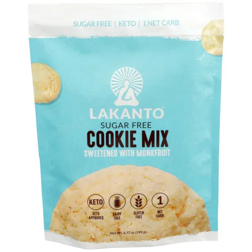 Lakanto - Sugar Cookie Baking Mix, 7.2 Oz - Pack of 8