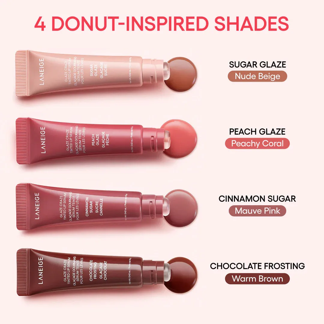 Laneige - Glaze Craze Tinted Lip Serum - Peach Glaze