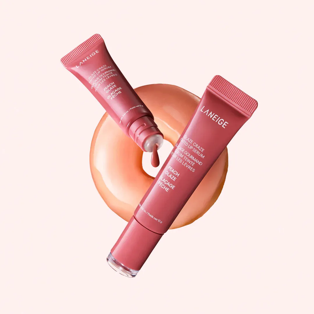 Laneige - Glaze Craze Tinted Lip Serum - Peach Glaze
