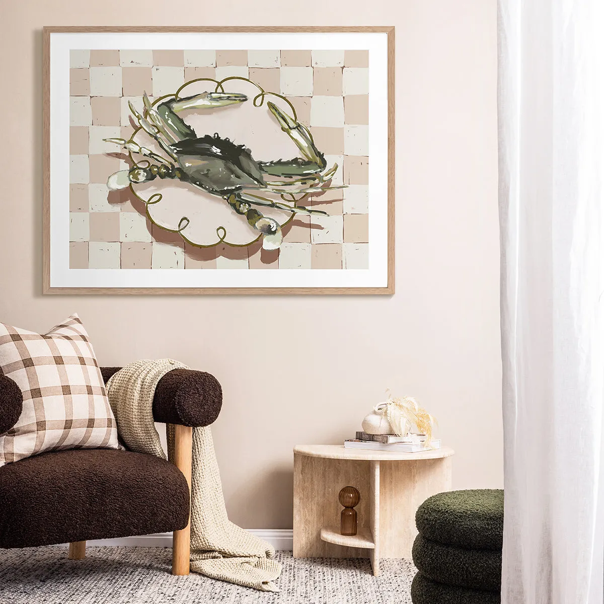 Late Lunch Landscape Art Print