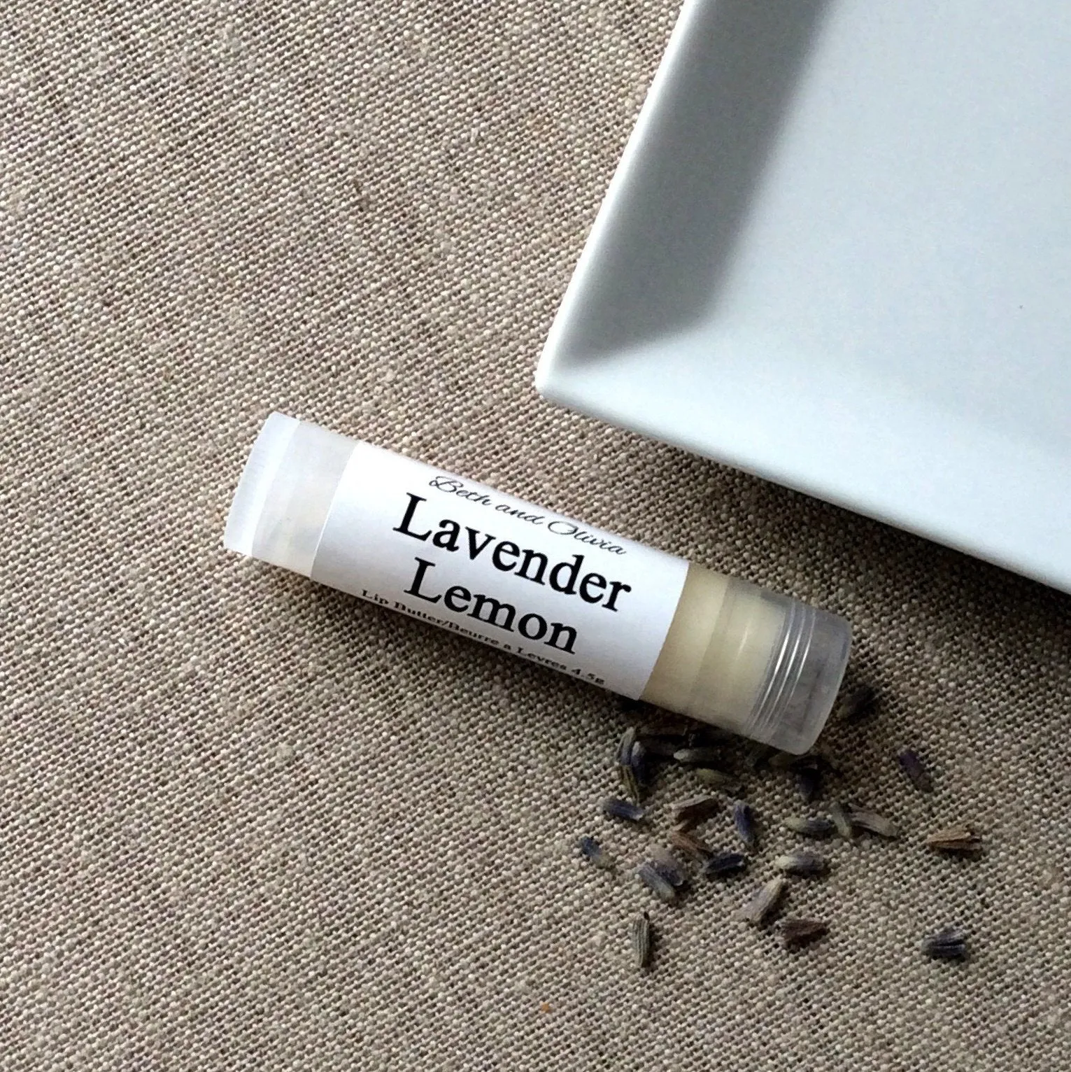 Lavender Lemon Lip Butter
