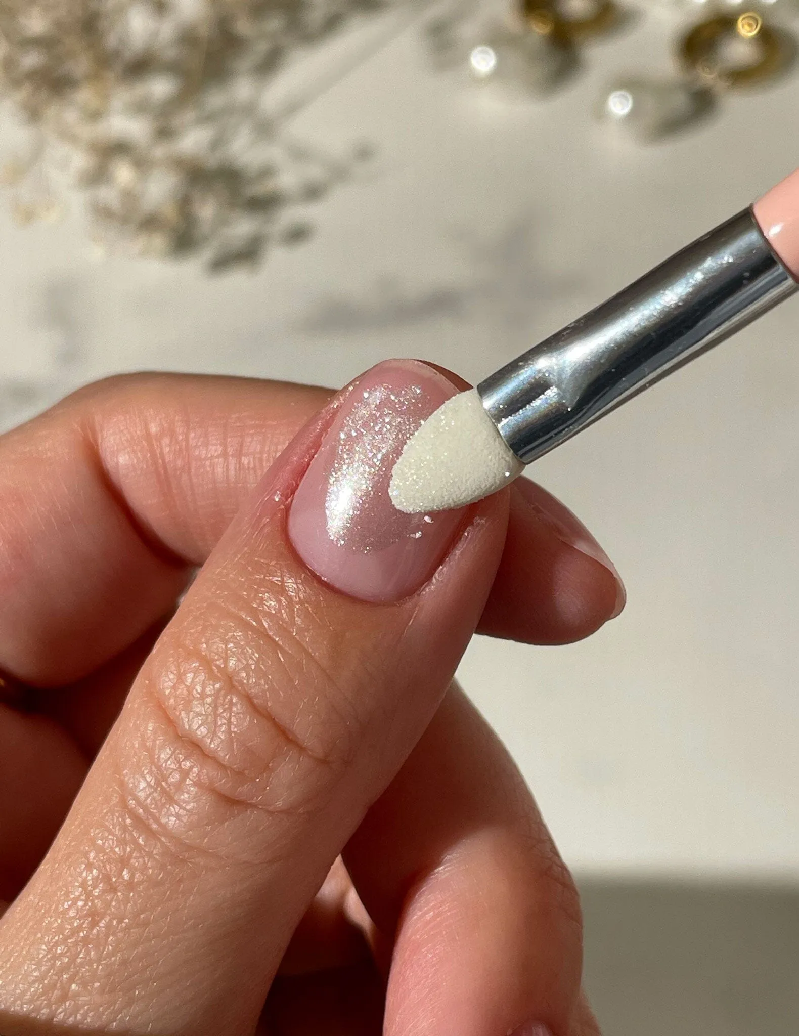 Le Pearl - Nail Powder & Gel Topcoat Set