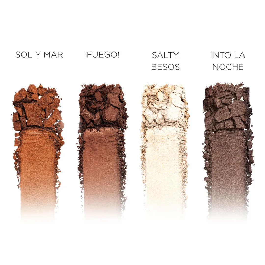 Life is a Fiesta Eyeshadow Palette   Dual Ended Brush