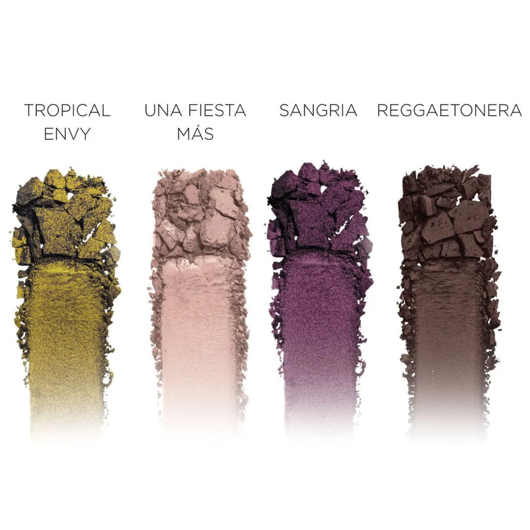 Life is a Fiesta Eyeshadow Palette   Dual Ended Brush