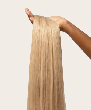 Light Sandy Blonde, 20" Volumiser Quad Clip-In Weft, #24 | 45g